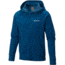 Mountain Hardwear Graphic Full Zip Hoody - Men's-Phoenix Blue-X-Large