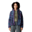 Mountain Hardwear HiCamp Fleece Printed Hoody - Womens, Montauk Blue Ridge Stripe Print, Extra Large, 2104291430-XL