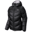 Mountain Hardwear Kelvinator Hooded Jacket - Womens-Black/Phantom Purple-Large