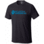Mountain Hardwear Logo Graphic Short Sleeve T - Men's-Heather Black/Grey-X-Large