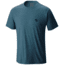 Mountain Hardwear Logo Graphic Short Sleeve T - Men's-Heather Cloudburst-X-Large