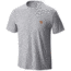 Mountain Hardwear Logo Graphic Short Sleeve T - Men's-Heather Steam-Small