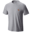 Mountain Hardwear Logo Graphic Short Sleeve T - Men's-Heather Steam-X-Large
