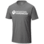 Mountain Hardwear Logo Graphic Short Sleeve T - Mens-Heather Titanium-X-Large