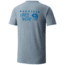 Mountain Hardwear Logo Graphic Short Sleeve T-Shirt - Men's, Heather Blue Granite, XXL 1764091405-XXL