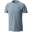 Mountain Hardwear Logo Graphic Short Sleeve T-Shirt - Men's, Heather Blue Granite, XXL 1764091405-XXL