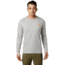 Mountain Hardwear Logo Long Sleeve T - Men's, Heather Grey, Medium, OM8358105-M