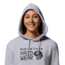 Mountain Hardwear Logo Pullover Hoody - Womens, Hardwear Grey H, Medium, 2016791057-HM