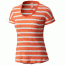 Mountain Hardwear Lookout Short Sleeve T-Shirt - Women's, Solstice Red, M, 1764551804-M