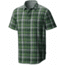 Mountain Hardwear Mcclatchy Reversible Short Sleeve Shirt - Men's-Cyber Green-Small