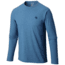 Mountain Hardwear MHW Logo Graphic Long Sleeve T - Mens-Heather Bluesteel-Small