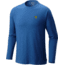 Mountain Hardwear MHW Logo Graphic Long Sleeve T - Men's-Heather Nightfall-Small