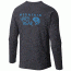Mountain Hardwear MHW Logo Graphic Long Sleeve T - Men's-Heather Black-Medium