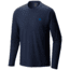 MHW Logo Graphic Long Sleeve T - Mens-Heather Hardwear Navy-Small