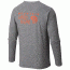 Mountain Hardwear MHW Logo Graphic Long Sleeve T - Men's-Heather Titanium-Medium