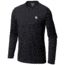Mountain Hardwear MHW Logo Long Sleeve T - Men's, Black, Extra Large, 1817791010-XL