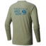 Mountain Hardwear MHW Logo Long Sleeve T - Mens, Heather Green Fade, Small, 1817791394-S