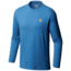 Mountain Hardwear MHW Logo Long Sleeve T - Mens, Heather Nightfall Blue, Small, 1817791489-S