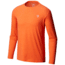 Mountain Hardwear MHW Logo Long Sleeve T - Mens, Heather State Orange, Medium, 1817791843-M