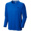 Mountain Hardwear MHW Logo Tee Long Sleeve - Men's-Azul-Large