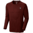 Mountain Hardwear MHW Logo Tee Long Sleeve - Men's-Redwood-XX-Large