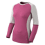 Mountain Hardwear Micro Power Stretch Long Sleeve Crew - Women's-Cerise / Cool Grey-Small