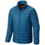Mountain Hardwear Micro Ratio Down Jacket - Mens-Phoenix Blue/Underbrush-Small