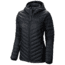 Mountain Hardwear Micro Ratio Hooded Down Jacket - Womens-Black-Medium