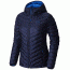 Mountain Hardwear Micro Ratio Hooded Down Jacket - Women's-Indigo Blue-X-Small