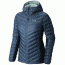 Mountain Hardwear Micro Ratio Hooded Down Jacket - Women's-Mountain/Zinc-Medium