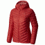 Mountain Hardwear Micro Ratio Hooded Down Jacket - Women's-Scarlet Red-Medium