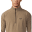 Mountain Hardwear Microchill 1/4 Zip Pullover - Mens, Trail Dust Heather, Large, 2104711249-L