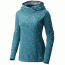 Mountain Hardwear Microchill Lite Pullover Hoody - Women's, Lakeshore Blue, M, 1677621328-M