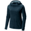 Mountain Hardwear MicroChill Lite Pullover Hoody - Womens, Blue Spruce, Extra Small, 1677621310-XS