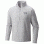 Mountain Hardwear MicroChill Lite Zip T- Men's, Grey Ice, S, 1583341064-S