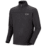 Mountain Hardwear Microchill Zip T - Men's-Black-X-Large