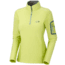 Mountain Hardwear Microstretch Zip T - Women's-Neon Light-Small