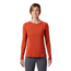 Mountain Hardwear Mighty Stripe Long Sleeve T - Womens, Dark Clay, Extra Small, 1847611840-XS
