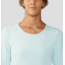 Mountain Hardwear Mighty Stripe Long Sleeve Top - Womens, Pale Ice, Small, 2027941428-S