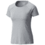 Mountain Hardwear Mighty Stripe Short Sleeve T - Women's-Steam-Large