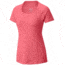 Mountain Hardwear Mighty Stripe Short Sleeve T - Women's-Paradise Pink-Medium