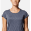 Mountain Hardwear Mighty Stripe Short Sleeve Top - Womens, Blue Slate, Extra Large, 2027951417-XL