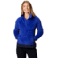 Mountain Hardwear Monkey Fleece Pullover - Womens, Blue Print, Large, 1824781516-L