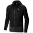 Mountain Hardwear Monkey Grid Hooded Fleece Jacket - Mens, Black, Extra Large, 1793001010-XL