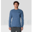 Mountain Hardwear Box Logo Long Sleeve Shirt - Men's, Adriatic Blue, M, 2142581-444-M