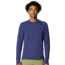 Mountain Hardwear Crater Lake Long Sleeve Top - Men's, Lapis Dusk, M, 190423016914
