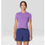 Mountain Hardwear Peak Knit Short Sleeve Shirt - Women's, Purple Plummet, XL, 2113451-545-XL