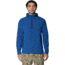 Mountain Hardwear Summit Grid Zip Hoody - Men's, Berry Blue, L, 2166791488-488-L