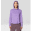 Mountain Hardwear Sunblocker Long Sleeve Hoody - Women's, Harbor Violet, L, 2067761-560-L