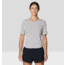 Mountain Hardwear Sunblocker Short Sleeve Shirt - Women's, Half Moon Grey, XS, 2067781-059-XS